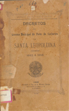 Decretos do governo municipal do Porto do Cachoeiro de Santa Leopoldina
